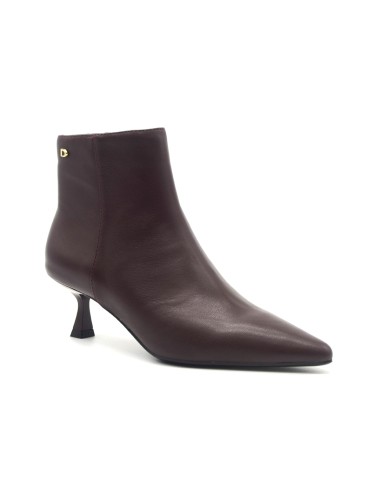 Donna Serena Gina bottine femme en nappa à talon bas
