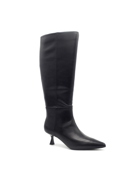Donna Serena Gina Damen-Lederstiefel mit niedrigem Absatz