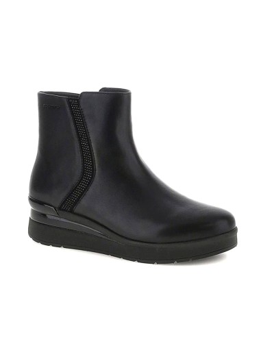 Stonefly Cream 64 women’s nappa wedge ankle boot with Blusoft®