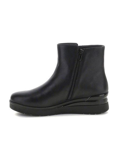 Stonefly Cream 64 women’s nappa wedge ankle boot with Blusoft®