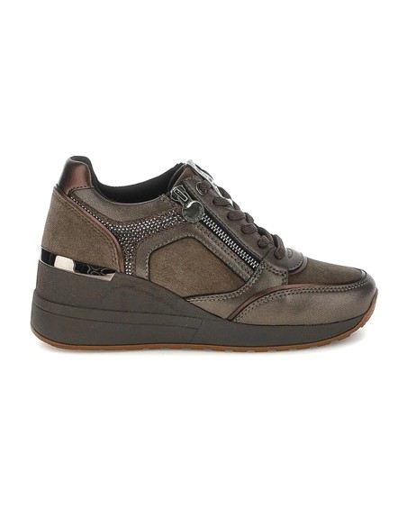 Stonefly Mina 1 women’s wedge sneaker with Memory and Blusoft®