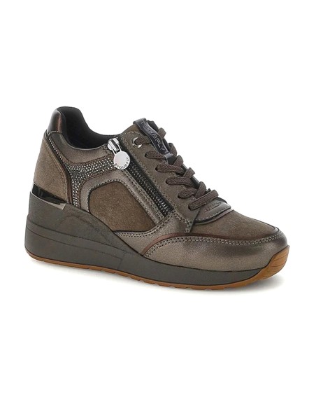 Stonefly Mina 1 women’s wedge sneaker with Memory and Blusoft®