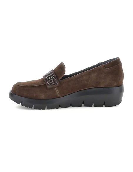 Stonefly Plume 46 mocasín de mujer con cuña y Blusoft®