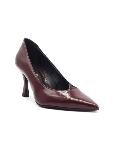 DIPARISI women’s naplak mid-heel pump Made in Italy