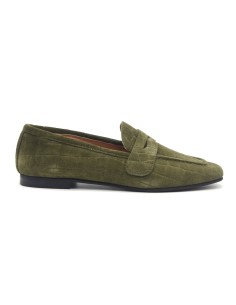 DIPARISI women’s printed suede loafer Made in Italy