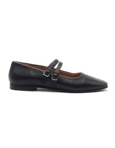 DIPARISI ballerina donna in nappa con doppio cinturino