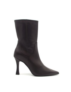 DIPARISI tronchetto donna in nappa con tacco alto Made in Italy