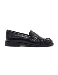 DIPARISI mocassin femme en naplak à bout froncé