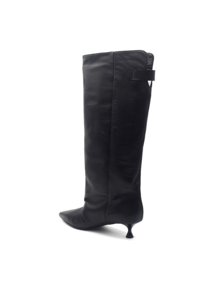 DIPARISI botte élégante femme en nappa Made in Italy