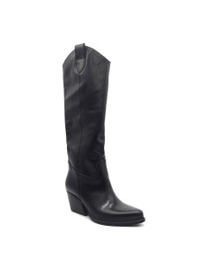 DIPARISI Damen-Cowboystiefel aus Leder Made in Italy 2