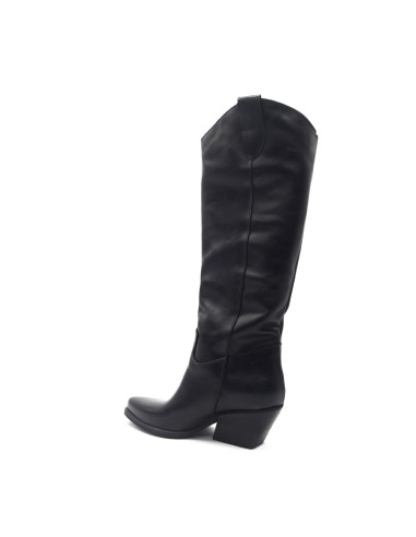 DIPARISI women’s leather cowboy boot Made in Italy