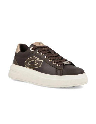 Guardiani Aeris Logo zapatilla de mujer en piel con Memory Foam