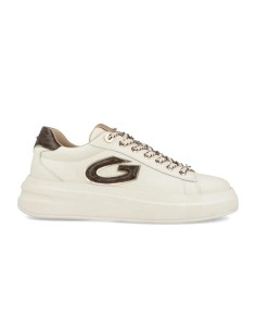 Guardiani Aeris Logo zapatilla de mujer en piel con Memory Foam