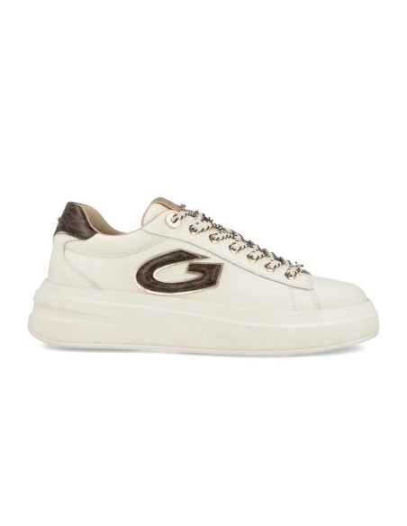 Guardiani Aeris Logo women’s leather sneaker with Memory Foam