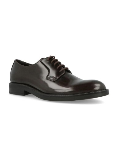 Guardiani Zeno Derby scarpa elegante uomo in pelle spazzolata
