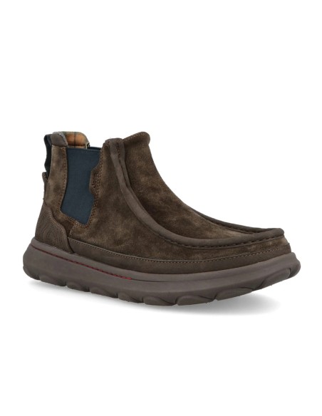 Jeep Kauai Walla Chelsea bottine homme en daim Memory Foam