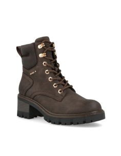 Jeep Raven Lace Damen-Schnürstiefelette mit Absatz und Memory Foam 2