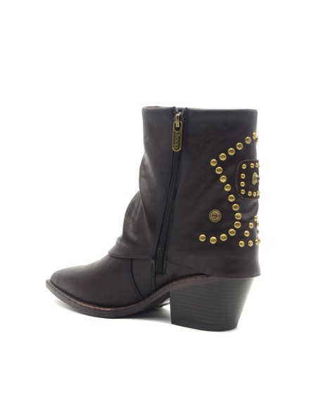 Jeep Bandera women’s fold-over cowboy ankle boot Memory Foam