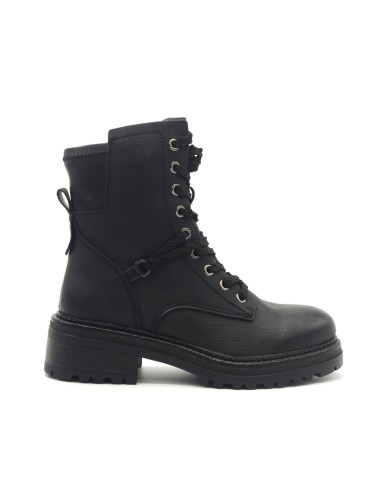 Jeep Byway Lace bota militar mujer con cremallera y Memory Foam