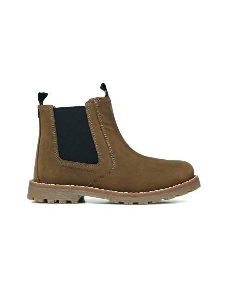 Tommy Hilfiger stivaletto bambino in nabuk con zip