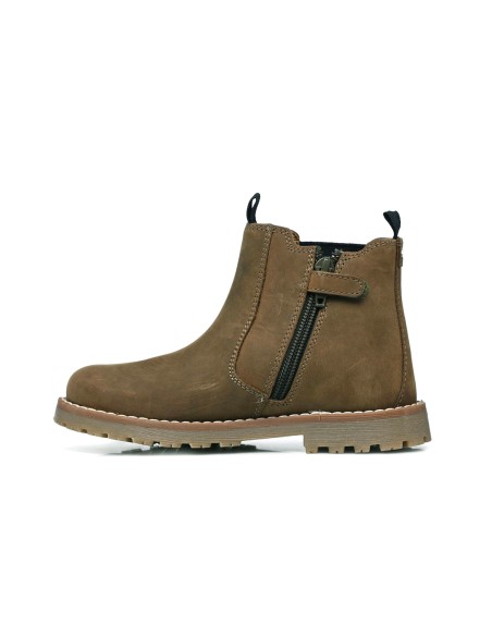 Tommy Hilfiger stivaletto bambino in nabuk con zip