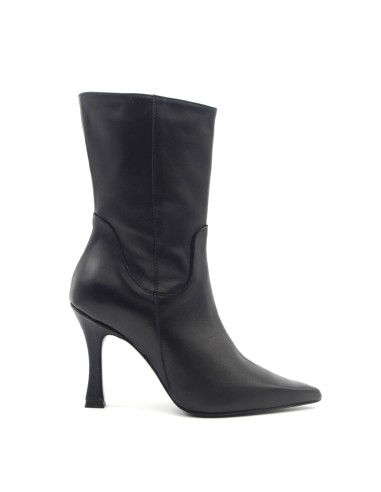 DIPARISI Lilly tronchetto in nappa con tacco 9 cm