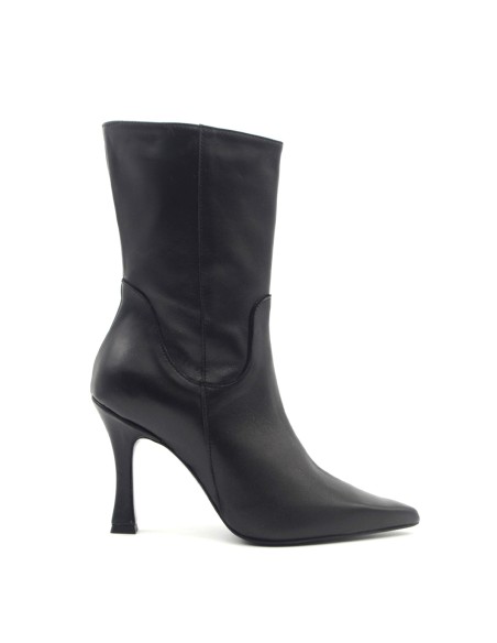 DIPARISI Lilly tronchetto in nappa con tacco 9 cm