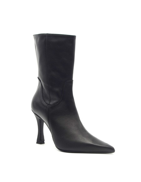 DIPARISI Lilly tronchetto in nappa con tacco 9 cm