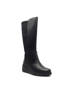 Melluso Walk stivale donna in nappa con zeppa 5 cm 2