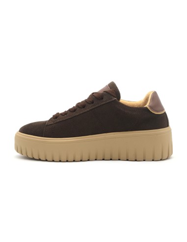 BJ Comart Rosy sneaker donna in camoscio con platform