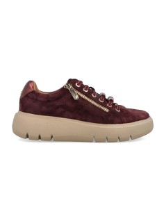 Impronte Venier Zip Suede sneaker donna in pelle scamosciata