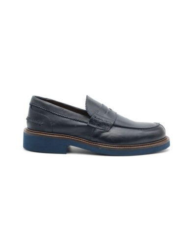Exton mocasines de hombre en piel con antifaz