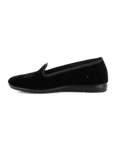 Grünland Texi women's embroidered velvet slippers