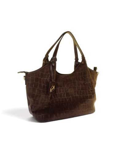 Kharisma borsa a spalla stampa cocco con tracolla removibile