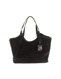 Kharisma Schultertasche in Kroko-Optik mit abnehmbarem Riemen