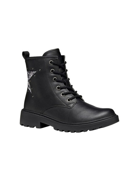Geox Casey bottines fille avec étoile pailletée et zip