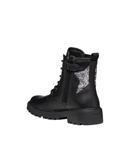 Geox Casey bottines fille avec étoile pailletée et zip