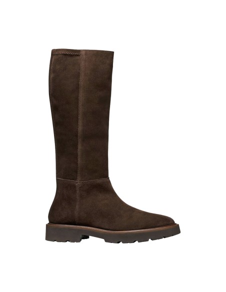 Geox Norize Damenstiefel aus Veloursleder mit Stretchschaft
