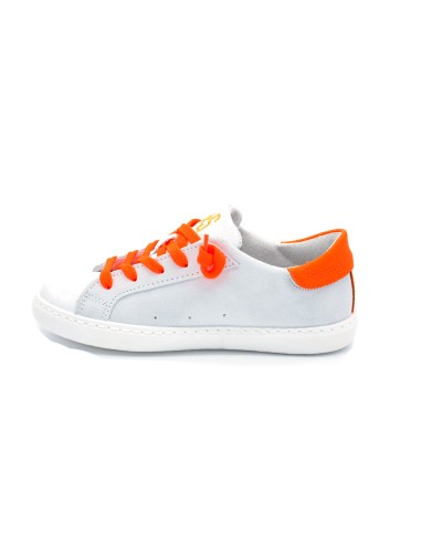 2 Star SNEAKER BAMBINO IN PELLE BICOLORE