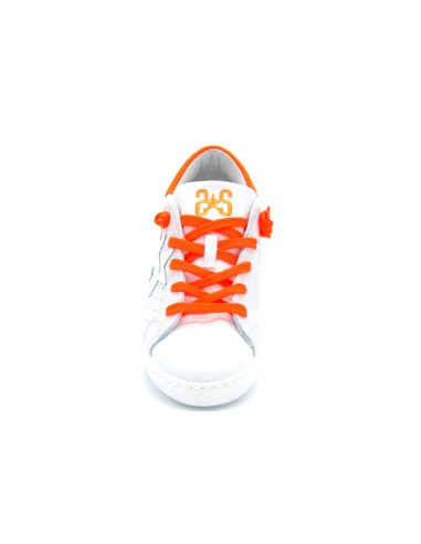 2 Star SNEAKER BAMBINO IN PELLE BICOLORE