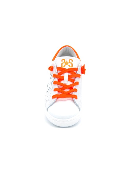 2 Star SNEAKER BAMBINO IN PELLE BICOLORE
