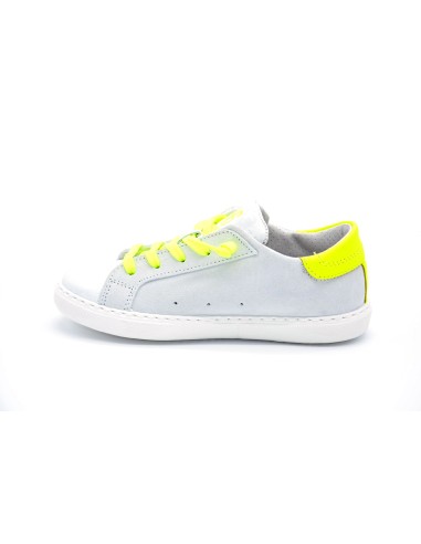 2 Star SNEAKER BAMBINA IN PELLE BICOLORE
