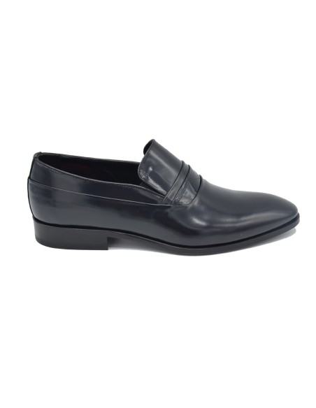 Rossi MOCASSINO ELEGANTE UOMO IN PELLE LUCIDA