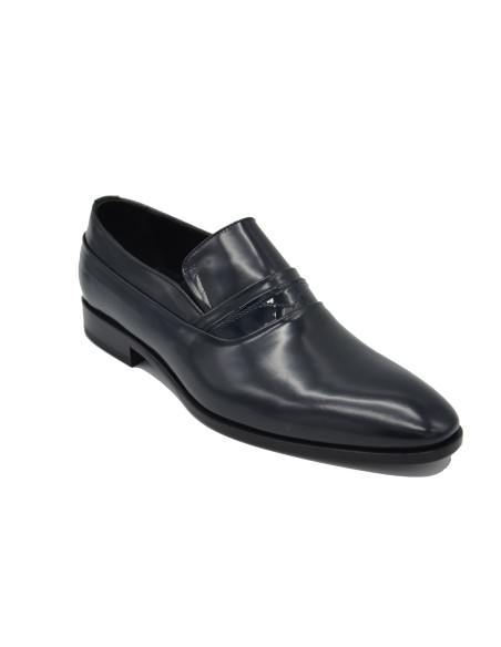 Rossi MOCASSINO ELEGANTE UOMO IN PELLE LUCIDA