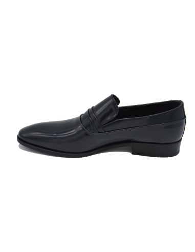 Rossi MOCASSINO ELEGANTE UOMO IN PELLE LUCIDA