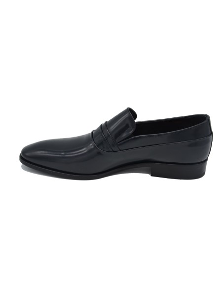Rossi MOCASSINO ELEGANTE UOMO IN PELLE LUCIDA