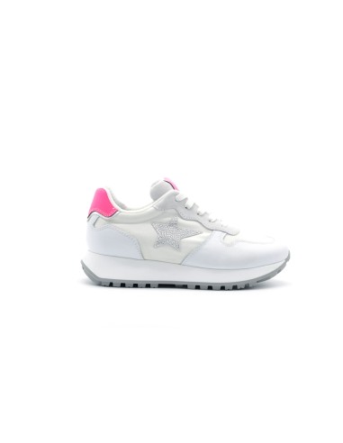 Nero Giardini Junior Sneaker pelle e tessuto
