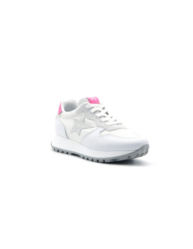 Nero Giardini Junior Sneaker pelle e tessuto