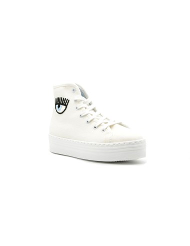 Chiara Ferragni Sneaker alta in canvas
