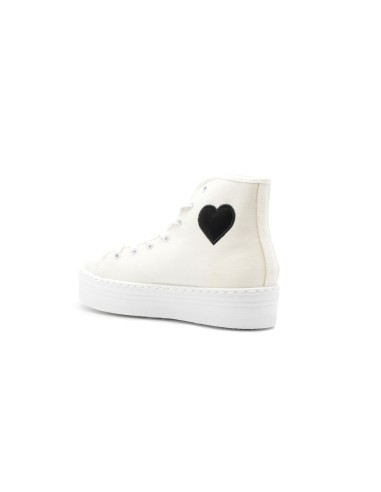 Chiara Ferragni Sneaker alta in canvas